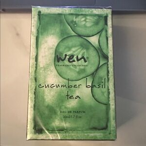 🍃🥒💚 Smell like a snack… a very hydrated one 💚🥒🍃 Wen Cucumber Basil Tea